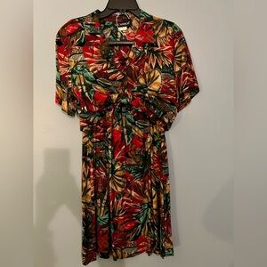 Vintage Sag Harbor Tropical Floral Two-Piece Set | Size 8